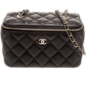 Chanel Black Quilted Crossbody Bag
